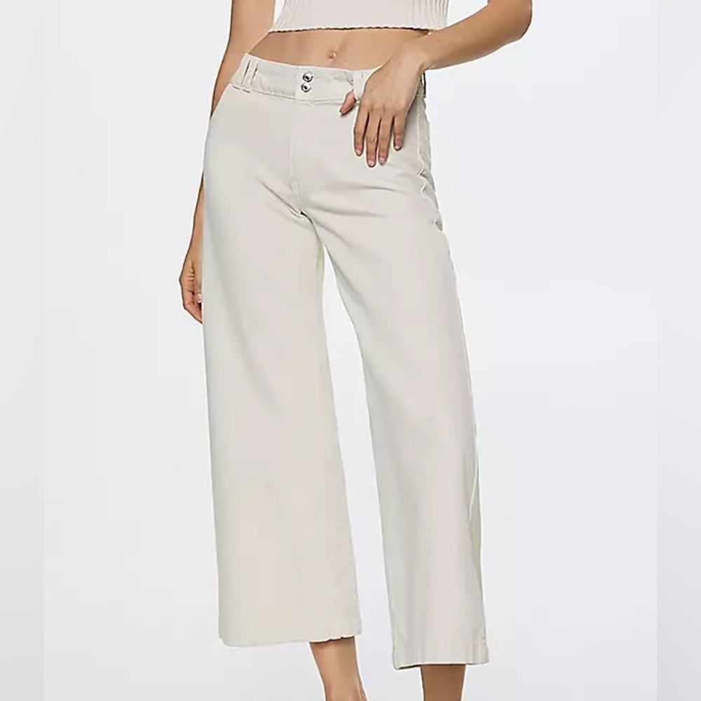 NWT Mango Mid Waist Culottes Jeans